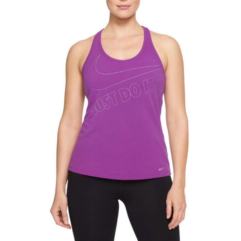 Nike Women’s Just Do It Tank Top in Purple | Size Medium